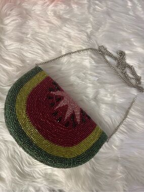 Studio 12 Beaded Watermelon Crossbody Bag